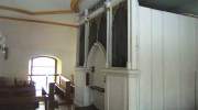 Zabytkowe organy w kościele w Grzmiącej
